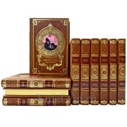 А. С. Пушкин. Полное собрание сочинений в 11 томах. Эксклюзивные книги в кожаном переплете ручной работы