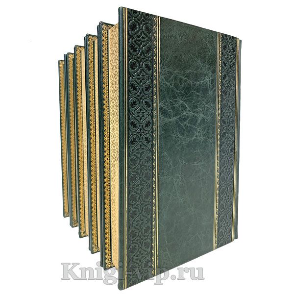 Сергей Есенин. Собрание сочинений в 5 томах. Книги в кожаном переплёте
