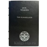 John R. R. Tolkien - The Silmarillion. Джон Р. Р. Толкин (Толкиен) - Сильмариллион на английском языке. Подарочная книга в кожаном переплете